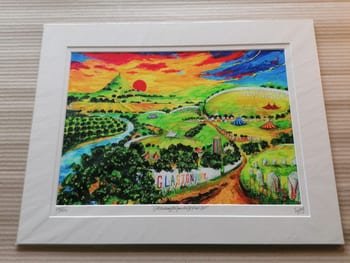 Glastonbury Tor and Arena